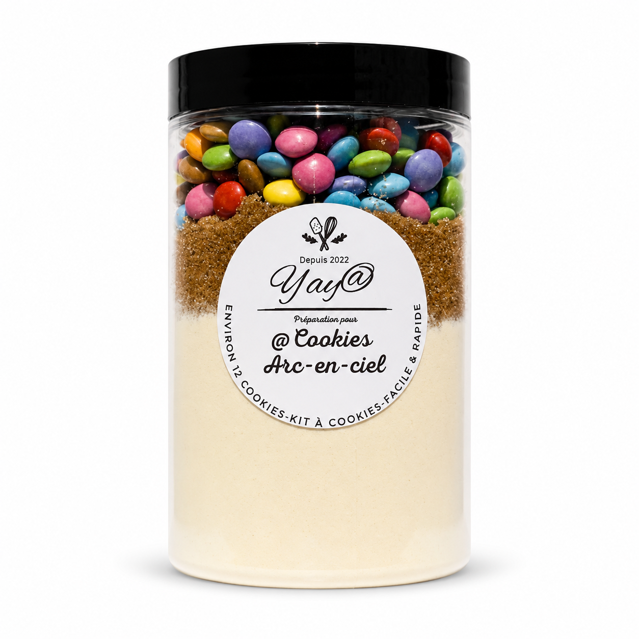Préparation pour cookies arc-en-ciel - 350g