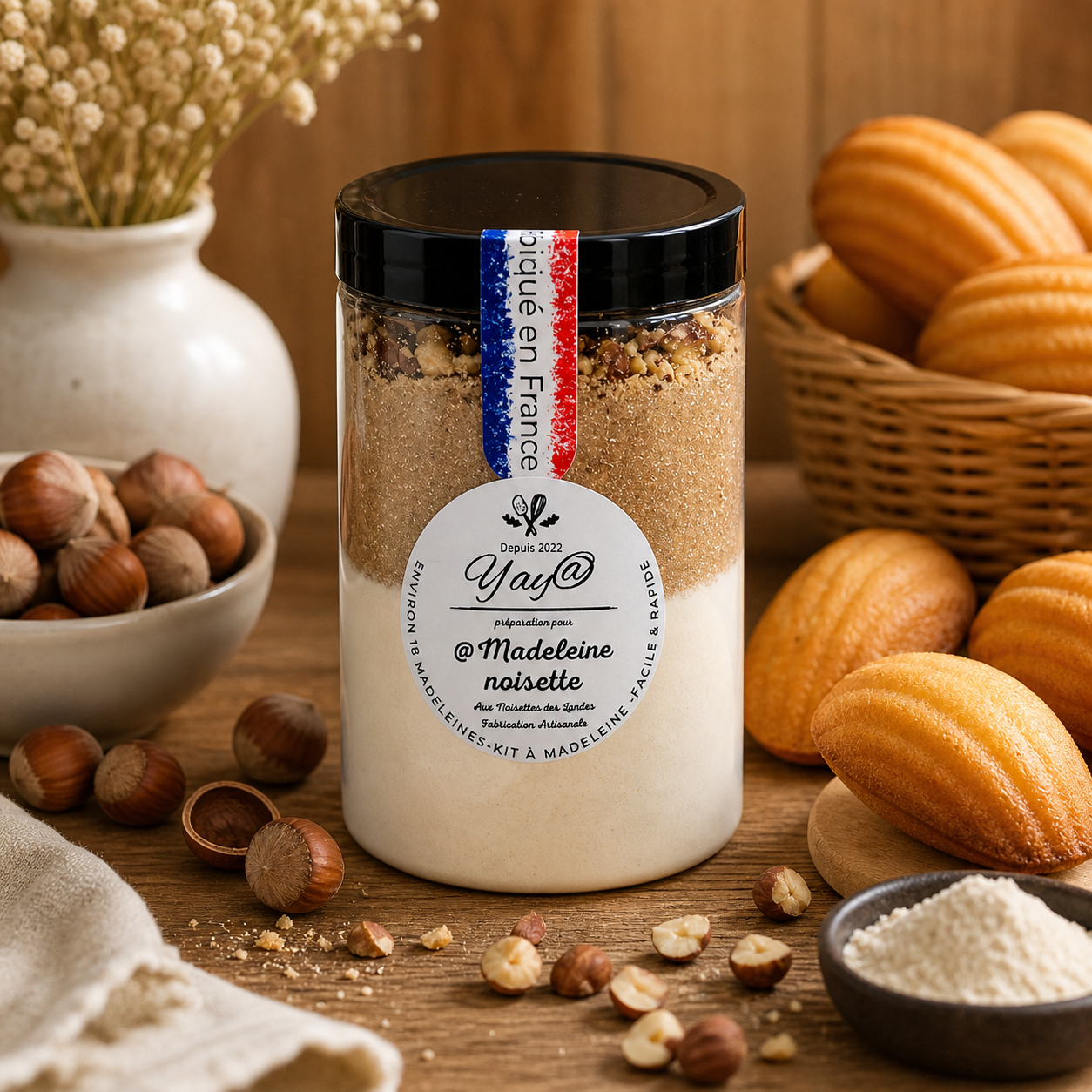 Préparation pour madeleines noisette - 335g