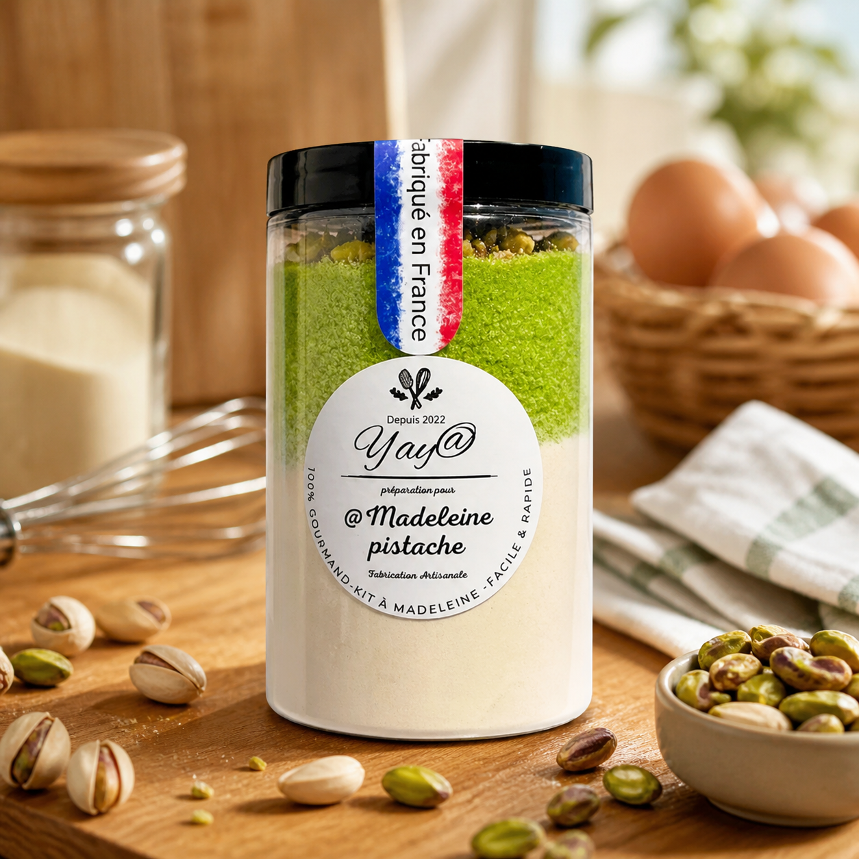 Préparation pour madeleines pistache - 325g