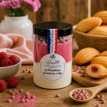 Préparation pour madeleines framboise - 325g
