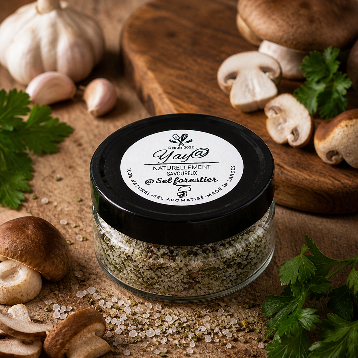 Sel aromatisé façon forestier - 100g