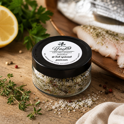 Sel aromatisé spécial poisson - 100g