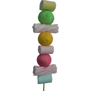 Brochette de guimauves gourmande