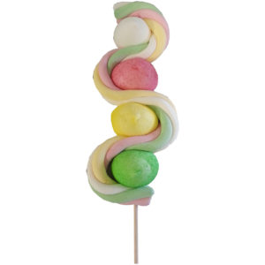 Brochette de guimauves vague