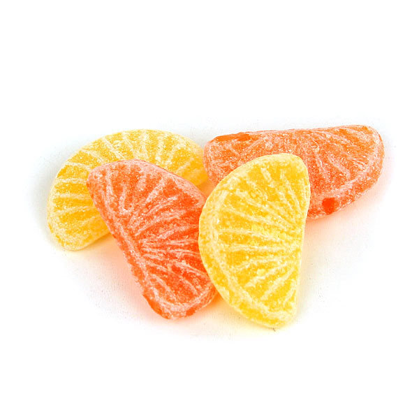 Pot de bonbon tranche orange citron 1