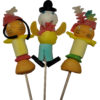 Lot de 3 brochettes de bonbons farwest